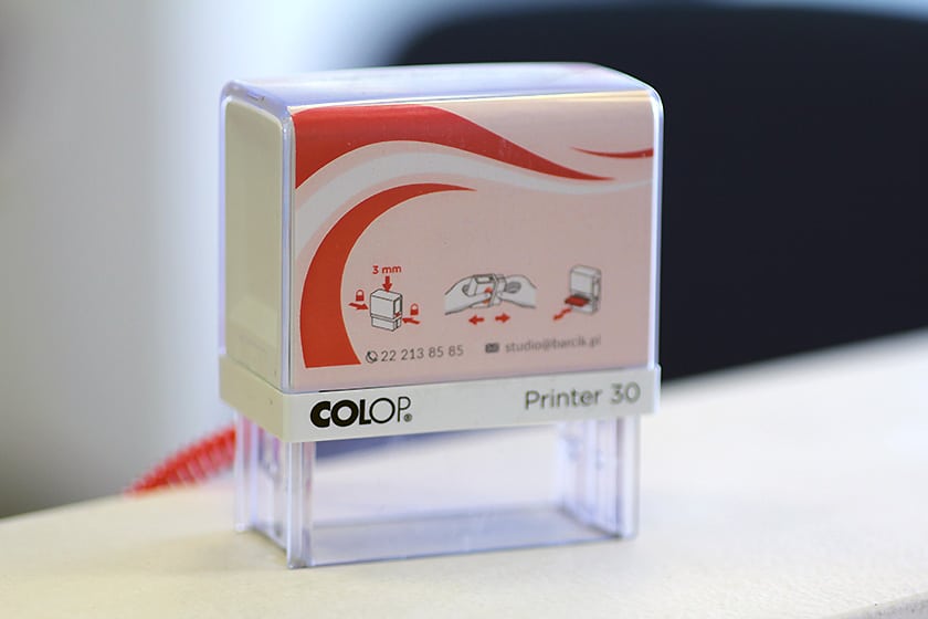 Colop Printer IQ – reliable self-inking stamps with modern design